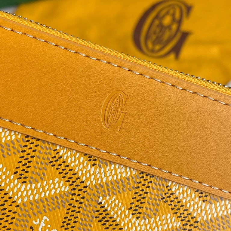 Goyard 8511 Zip Wallet Yellow - 4