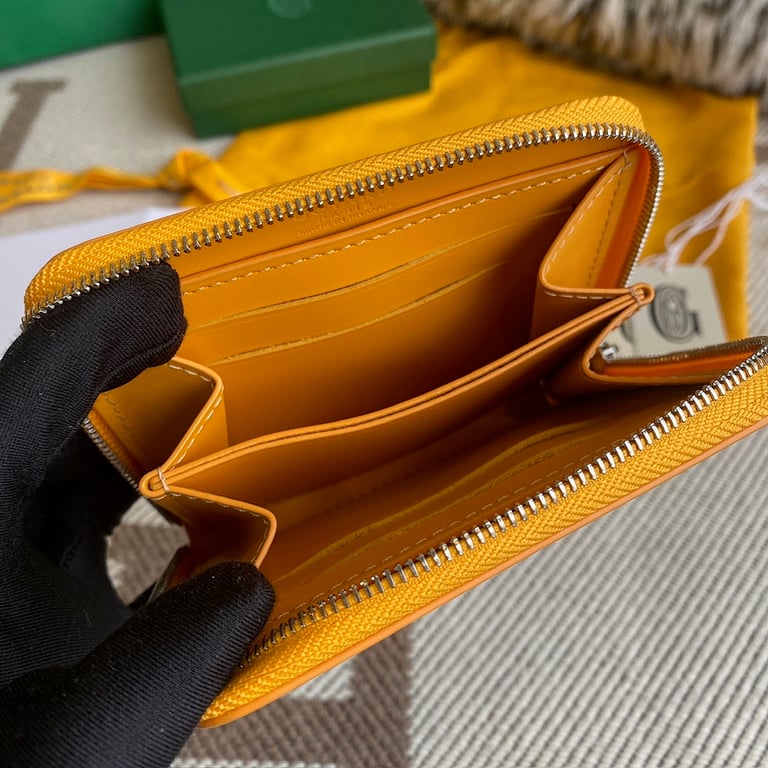 Goyard 8511 Zip Wallet Yellow - 7