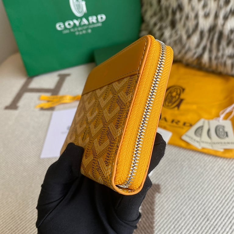Goyard 8511 Zip Wallet Yellow - 8