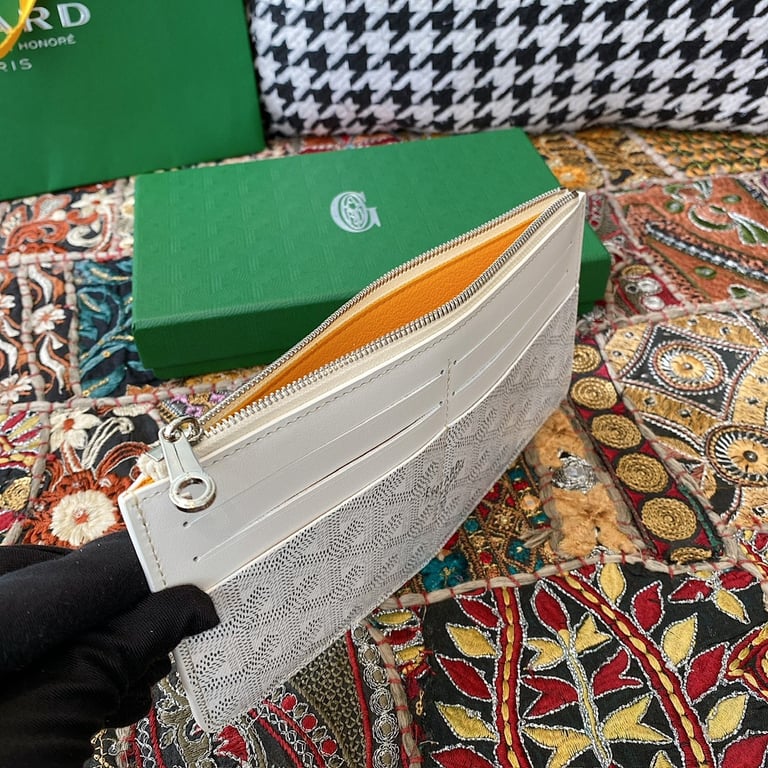 Goyard 8504 Long Wallet White - 3