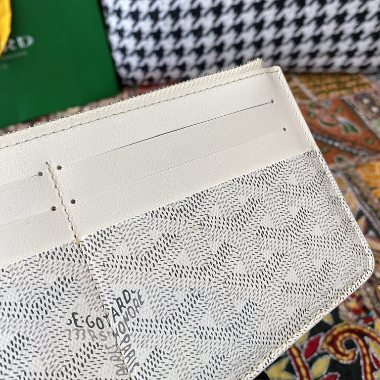 Goyard 8504 Long Wallet White - 4
