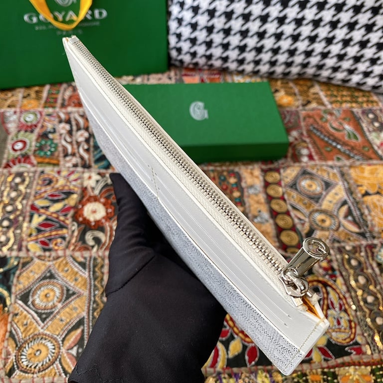 Goyard 8504 Long Wallet White - 6
