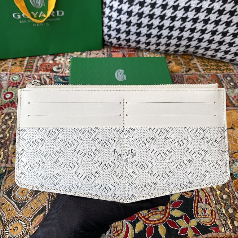 Goyard 8504 Long Wallet White - 9
