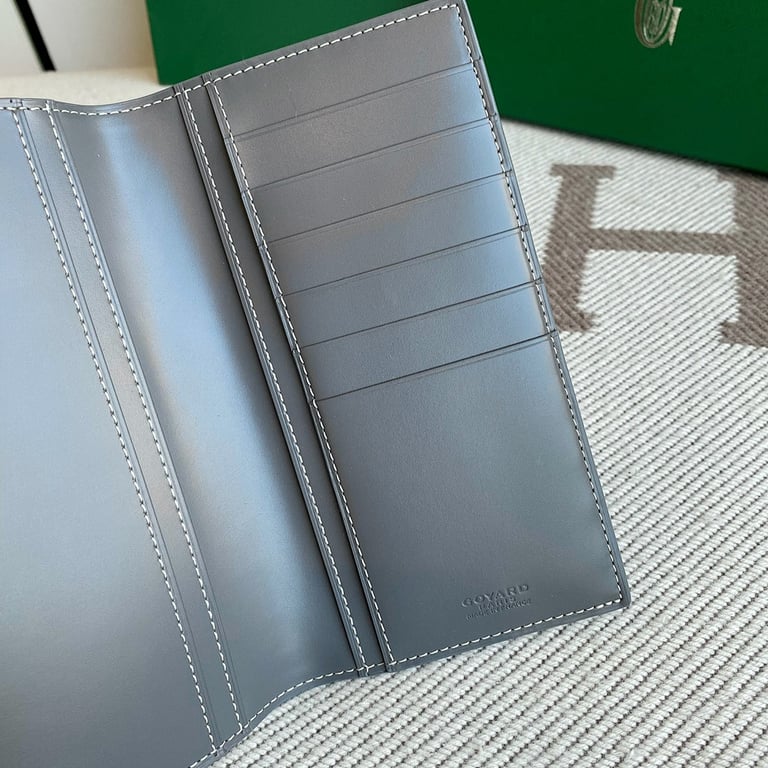 Goyard Passport Holder Grey Goyardine - 4
