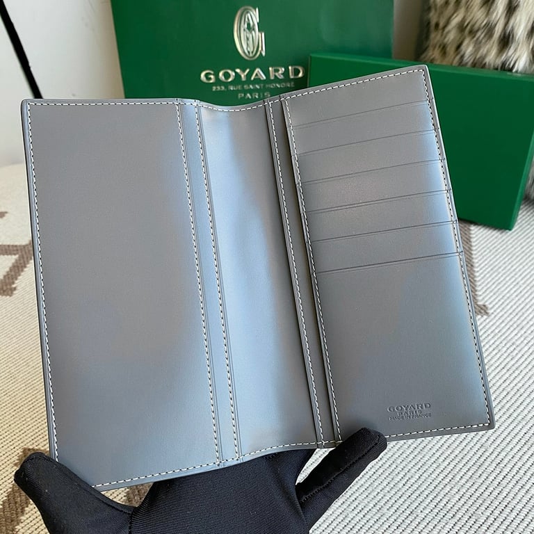 Goyard Passport Holder Grey Goyardine - 7