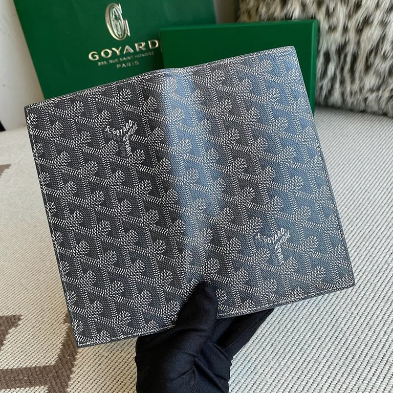Goyard Passport Holder Grey Goyardine - 8