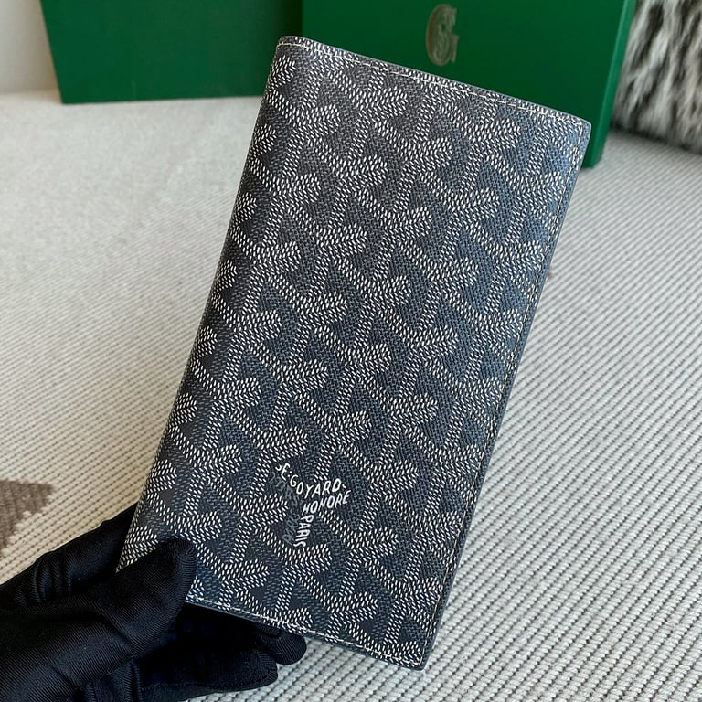 Goyard Passport Holder Grey Goyardine - 9