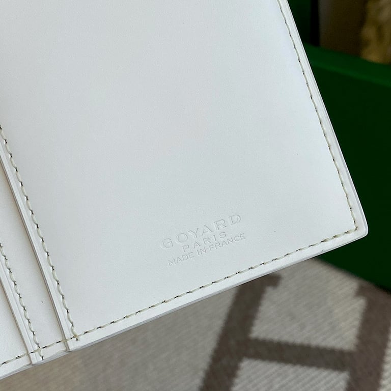 Goyard Goyardine Canvas Passport Cover White - 2