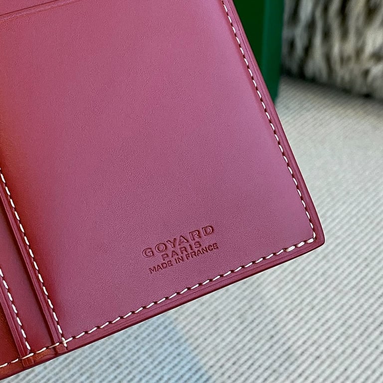 Goyard Grenelle Passport Cover Burgundy - 2