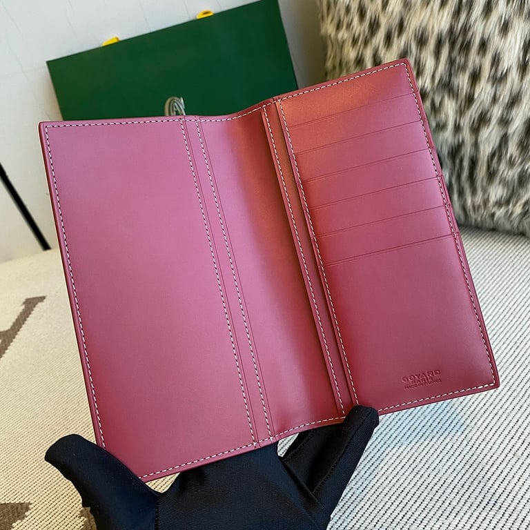 Goyard Grenelle Passport Cover Burgundy - 7