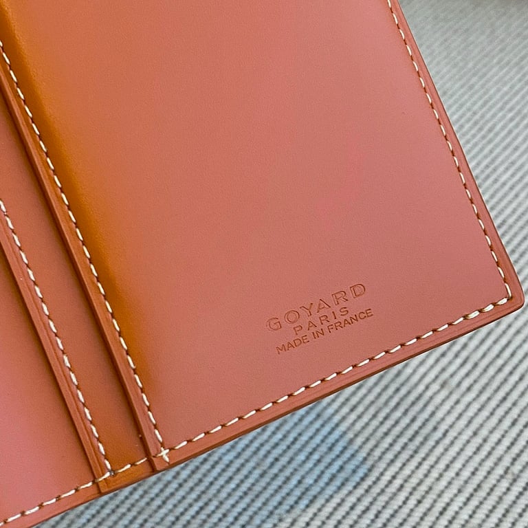 Goyard Goyardine Passport Holder Orange - 2