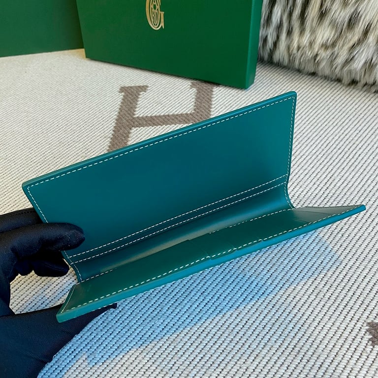 Goyard Passport Holder Green Goyardine - 4