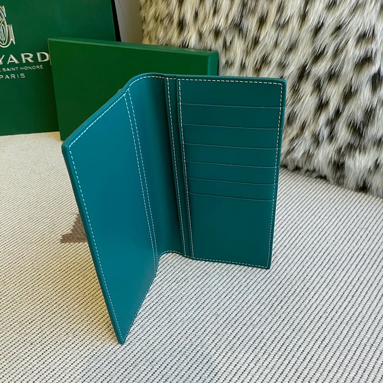 Goyard Passport Holder Green Goyardine - 6