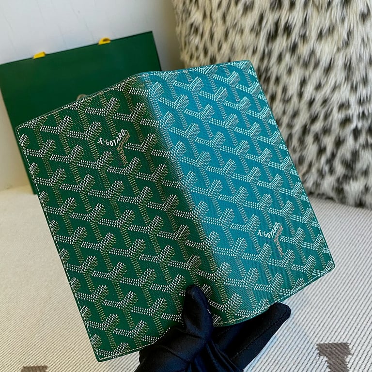 Goyard Passport Holder Green Goyardine - 8