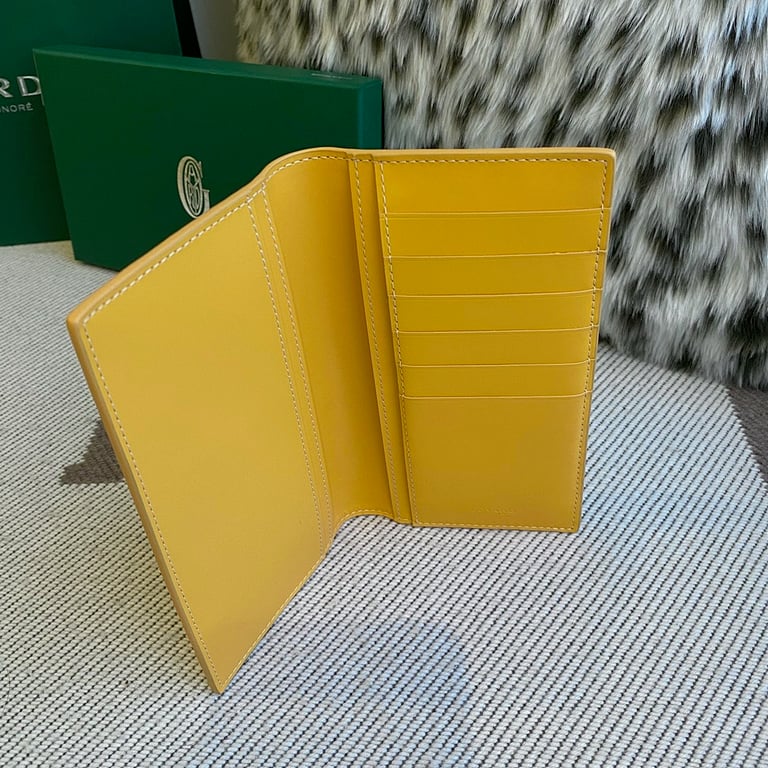 Goyard Passport Holder Yellow - 6