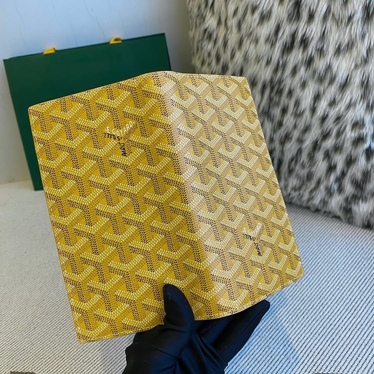 Goyard Passport Holder Yellow - 8