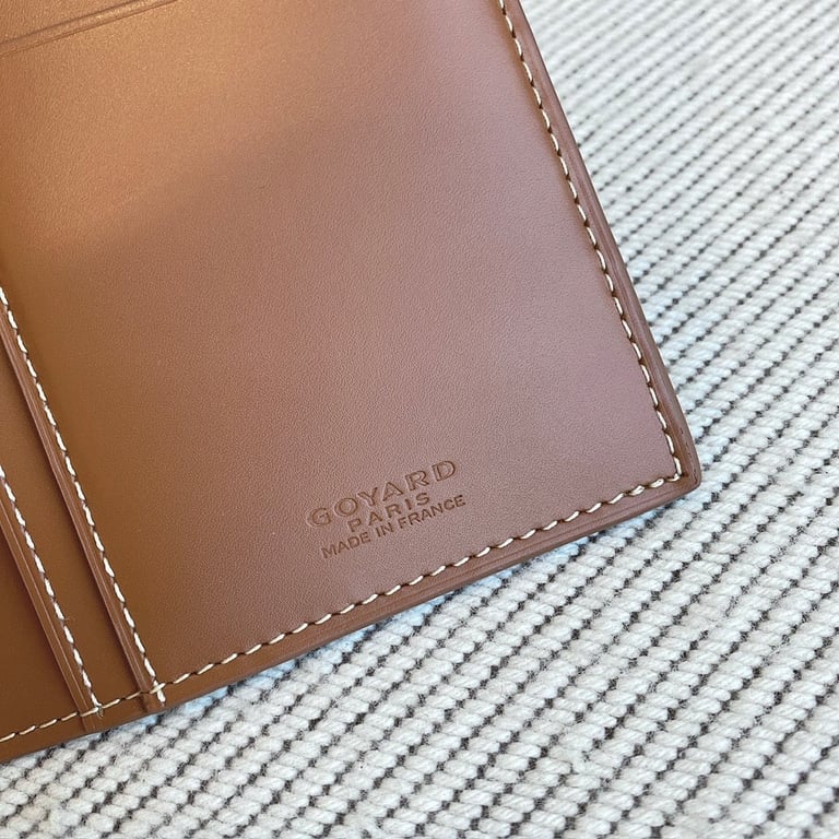 Goyard Passport Holder Black/Tan - 2
