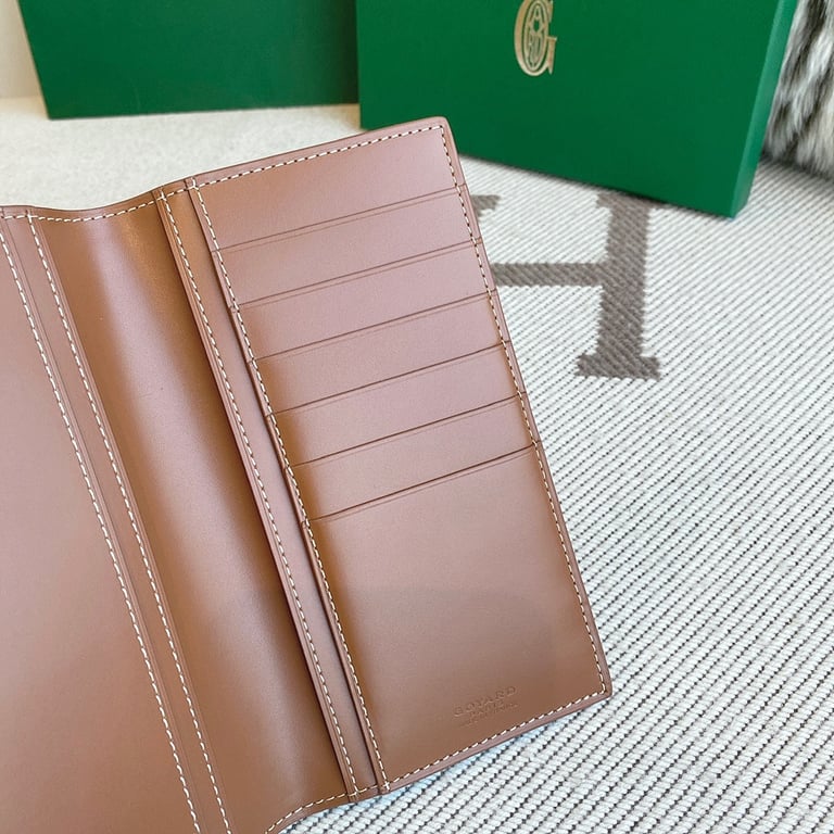 Goyard Passport Holder Black/Tan - 3