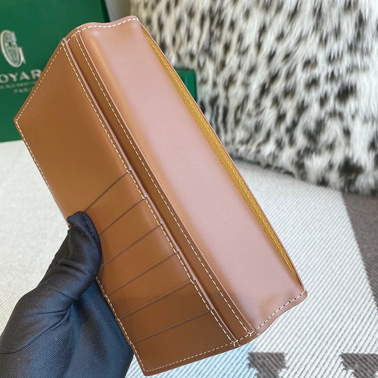 Goyard Passport Holder Black/Tan - 5