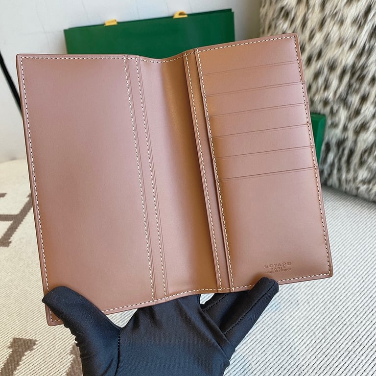 Goyard Passport Holder Black/Tan - 6