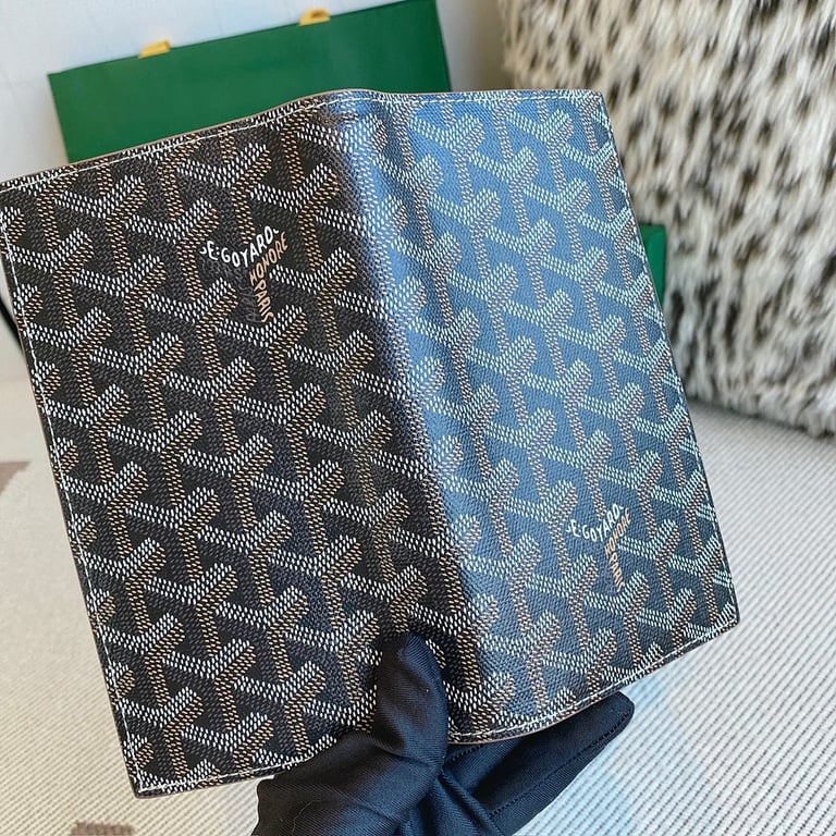 Goyard Passport Holder Black/Tan - 9