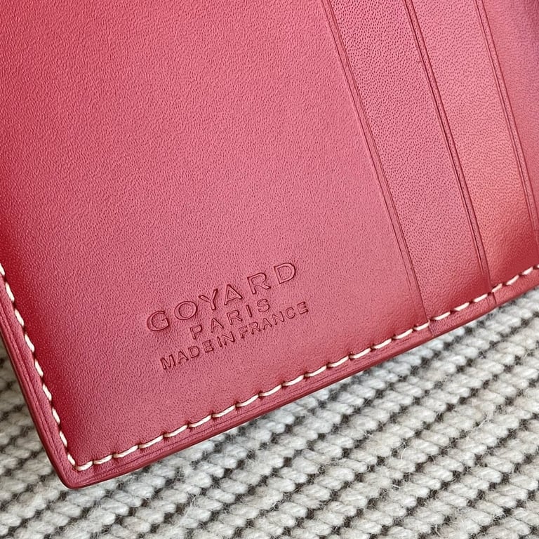 Goyard Saint-Sulpice Card Holder Red - 3