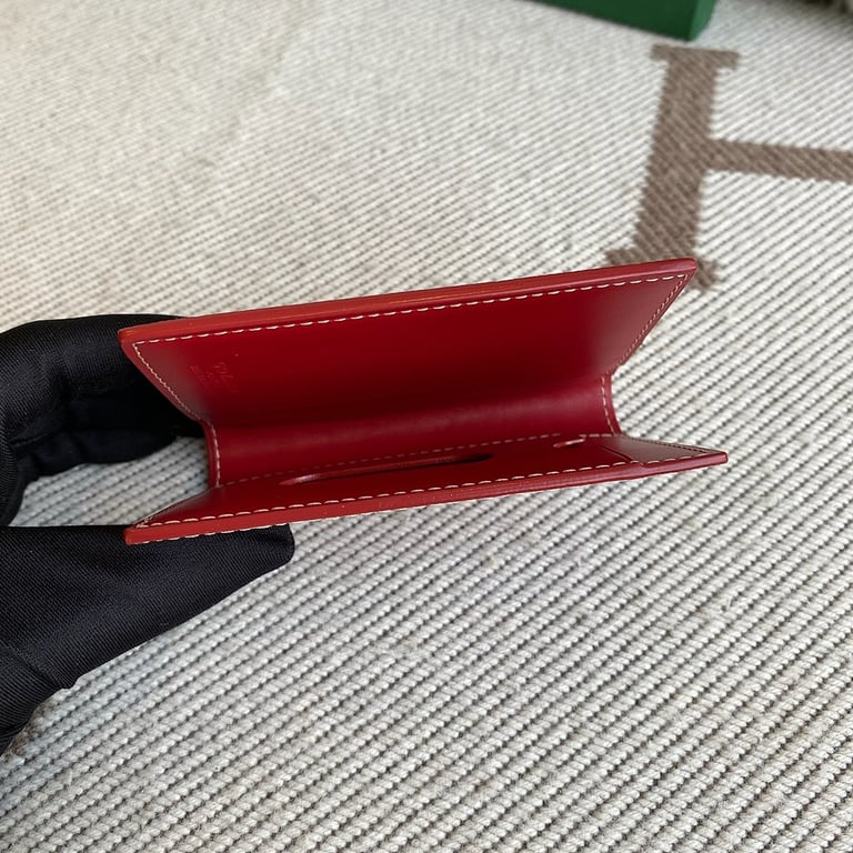 Goyard Saint-Sulpice Card Holder Red - 5