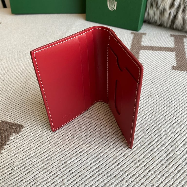 Goyard Saint-Sulpice Card Holder Red - 6