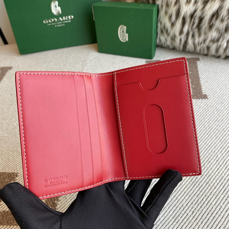 Goyard Saint-Sulpice Card Holder Red - 7