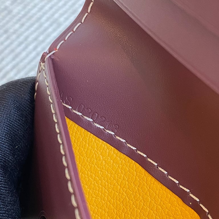Goyard Saint-Pierre Card Holder Burgundy - 2