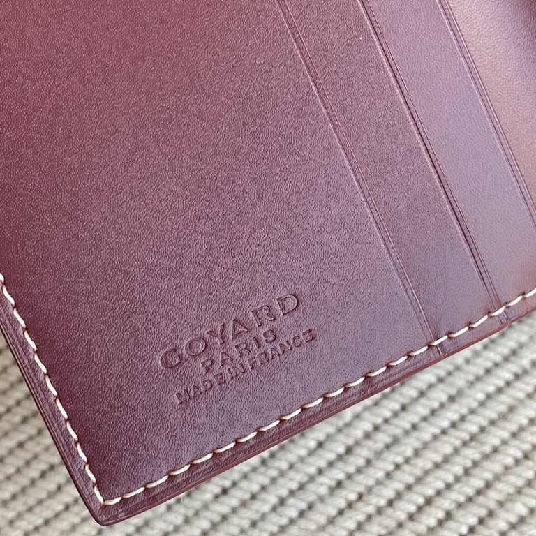 Goyard Saint-Pierre Card Holder Burgundy - 3