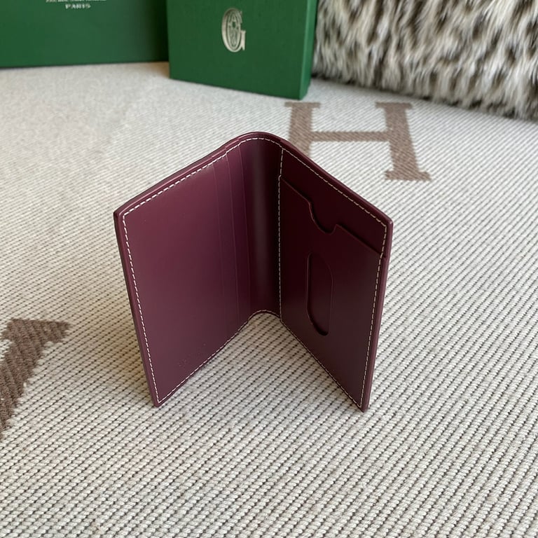 Goyard Saint-Pierre Card Holder Burgundy - 6