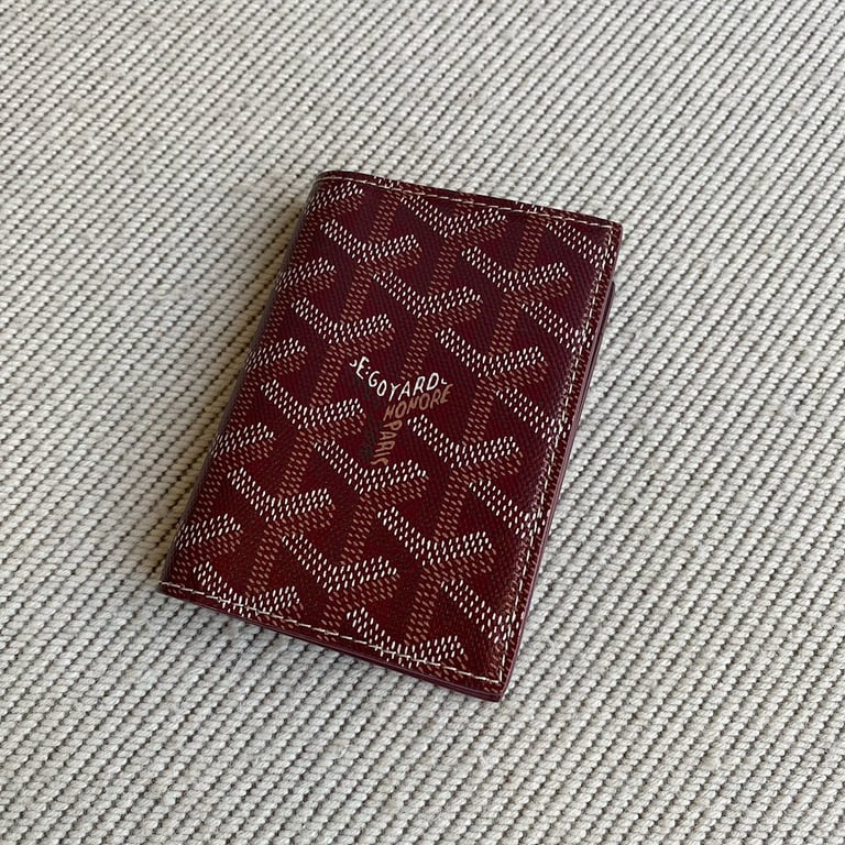 Goyard Saint-Pierre Card Holder Burgundy - 9
