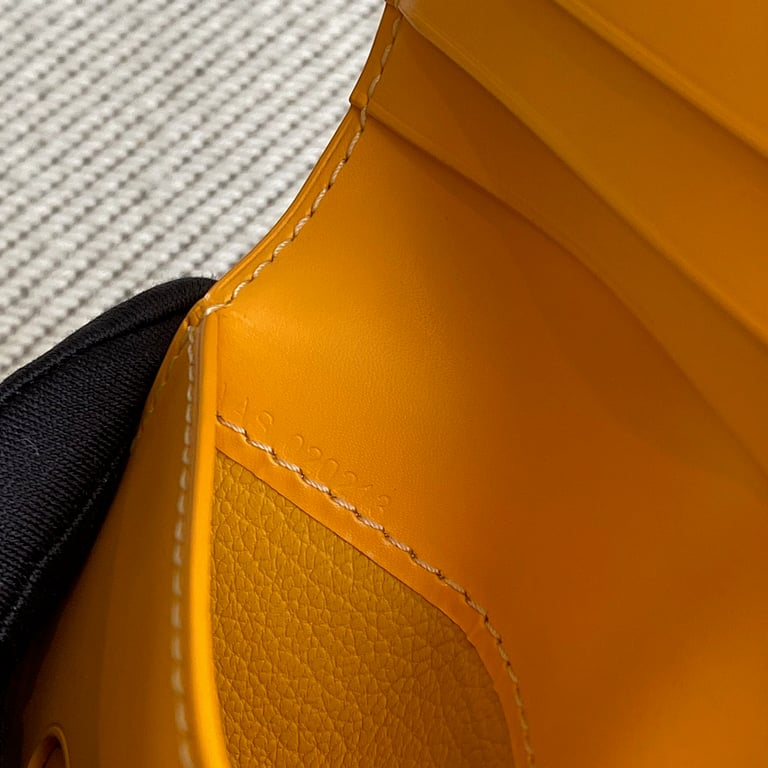 Goyard Saint-Marc Card Holder Yellow - 2