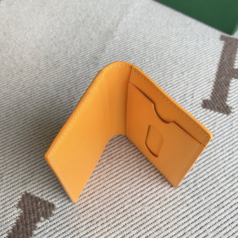 Goyard Saint-Marc Card Holder Yellow - 6