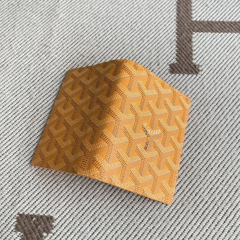 Goyard Saint-Marc Card Holder Yellow - 8