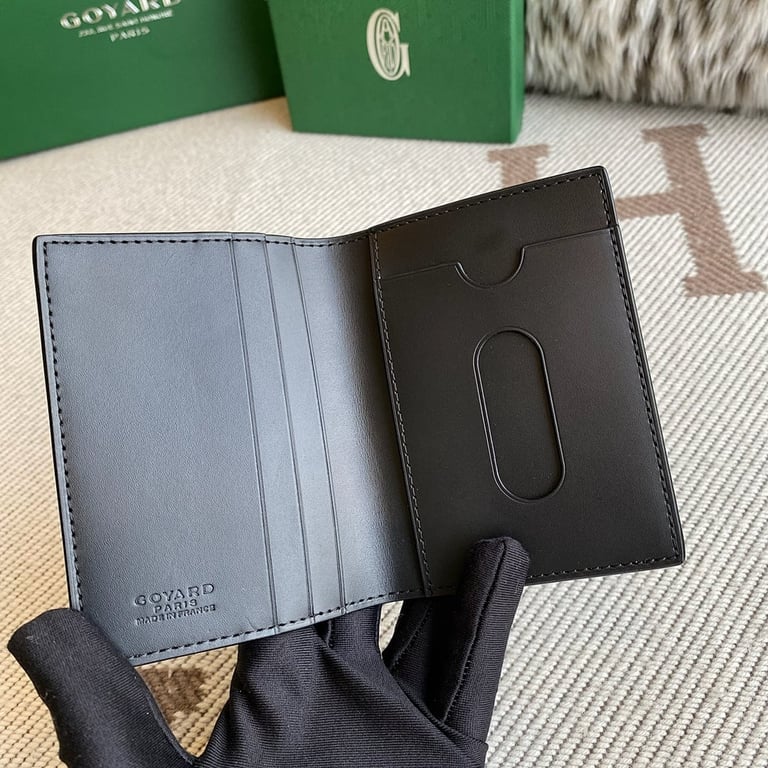 Goyard Card Holder 8503 Black - 7