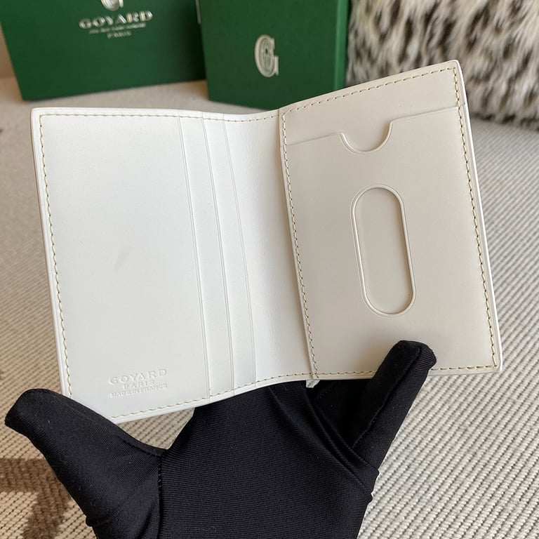 Goyard Card Holder White - 7