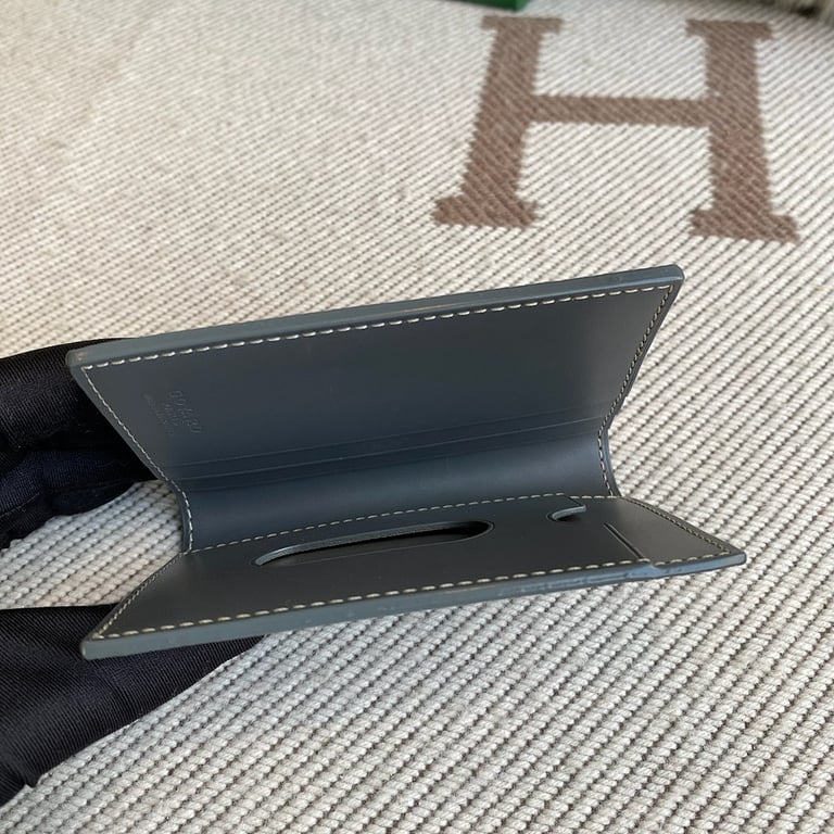 Goyard Saint-Pierre Card Holder Grey Goyardine - 5