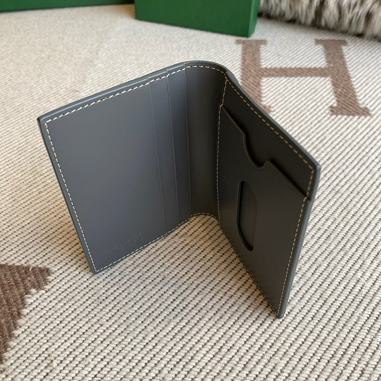 Goyard Saint-Pierre Card Holder Grey Goyardine - 6