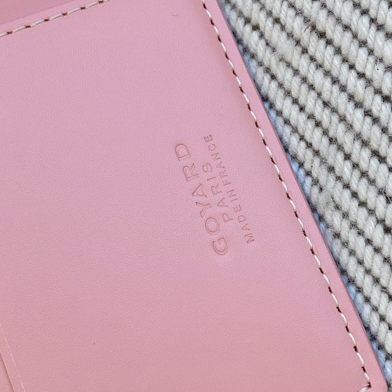 Goyard Passport Holder Pink 14.5cm - 3