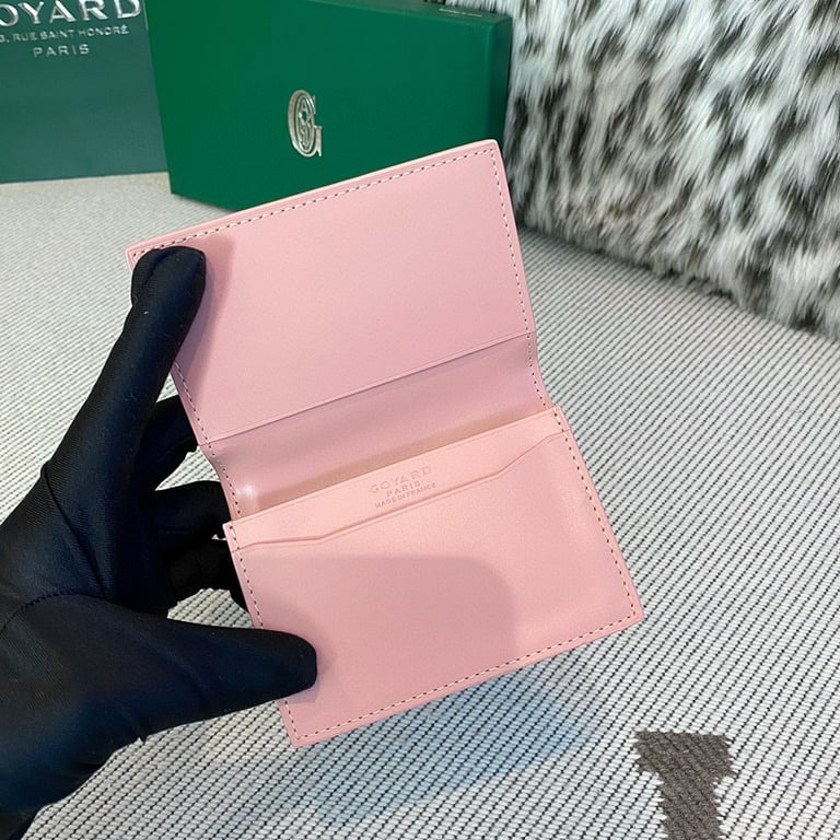 Goyard Malesherbes Card Wallet Pink - 7