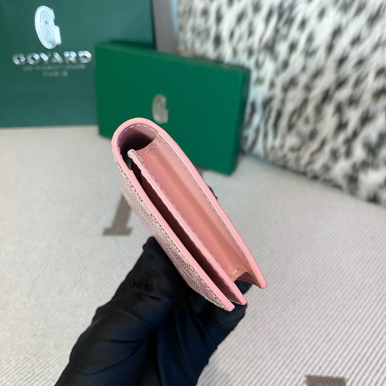 Goyard Malesherbes Card Wallet Pink - 8