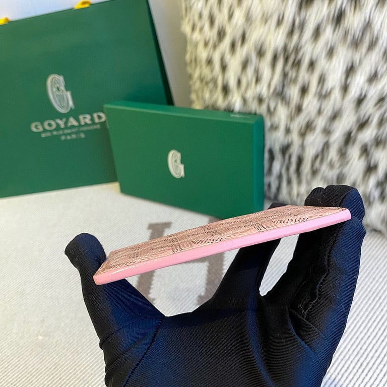 Goyard Saint Sulpice Card Holder Pink - 4