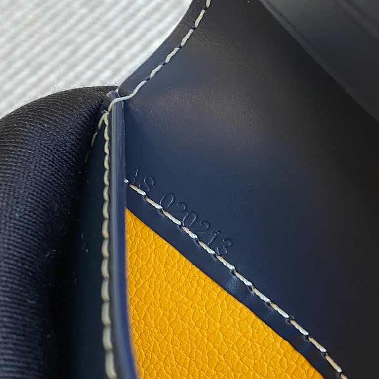 Goyard Saint-Pierre Card Holder Navy Blue - 2
