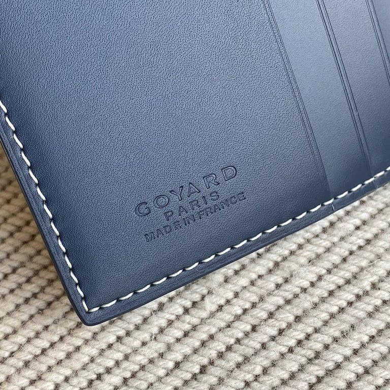 Goyard Saint-Pierre Card Holder Navy Blue - 3