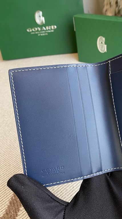 Goyard Saint-Pierre Card Holder Navy Blue - 4
