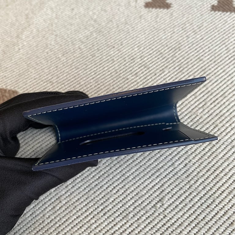 Goyard Saint-Pierre Card Holder Navy Blue - 6
