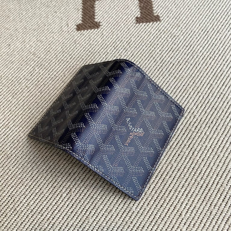 Goyard Saint-Pierre Card Holder Navy Blue - 8