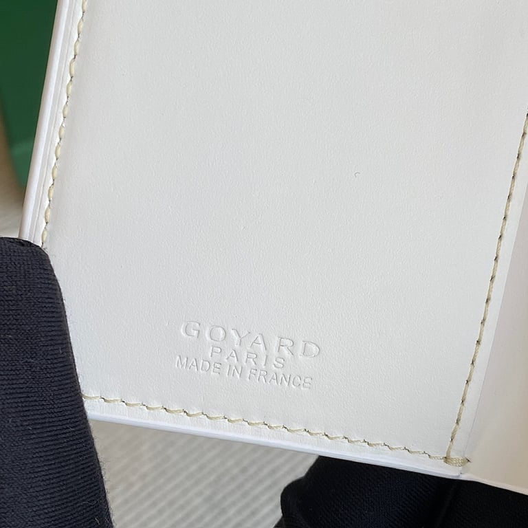 Goyard Bifold Card Wallet White - 4